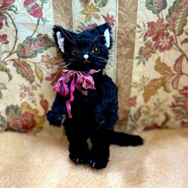 国内作家様　ぽっちゃり子猫　テディベア　テディキャット 6c5fae59646c6988a2d87937786f4d